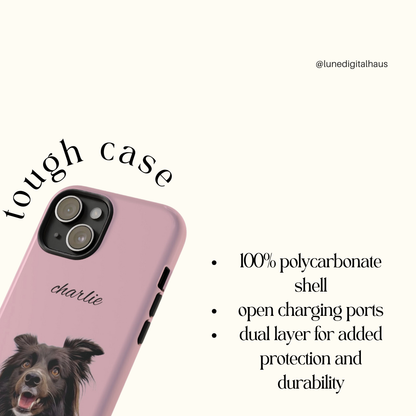 Customised Tough Pet Phone Cases