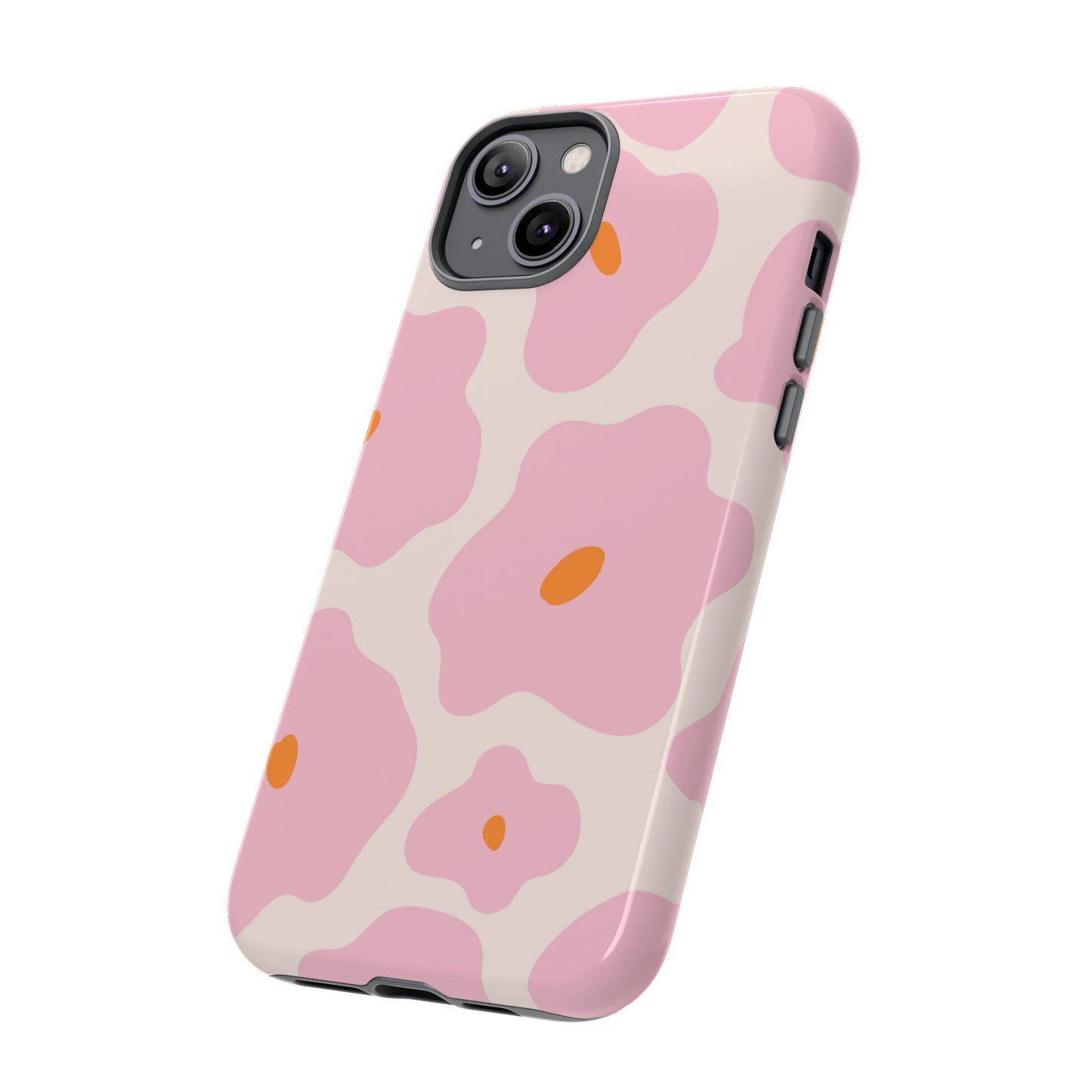 Abstract Soft Pink Print | Tough Phone Case