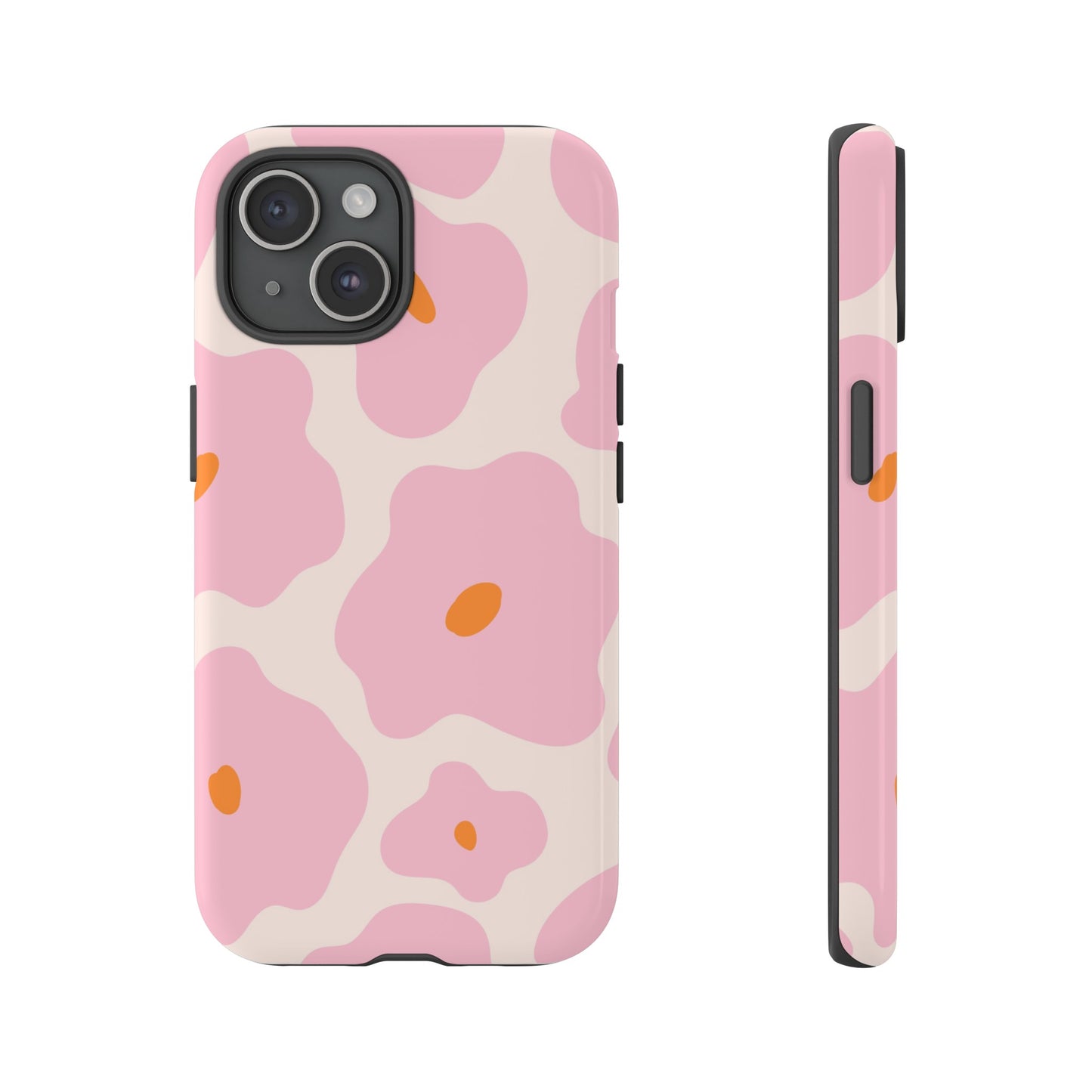 Abstract Soft Pink Print | Tough Phone Case