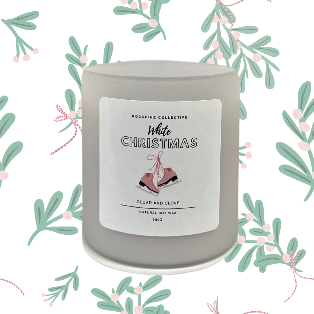 White Christmas | Cedar + Fruity Clove | 300g