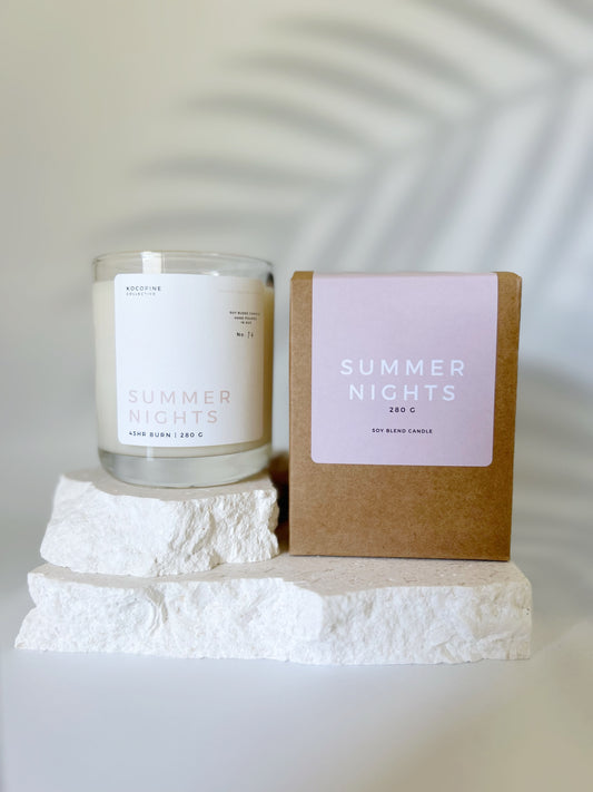 Summer Nights | Coconut + Orange