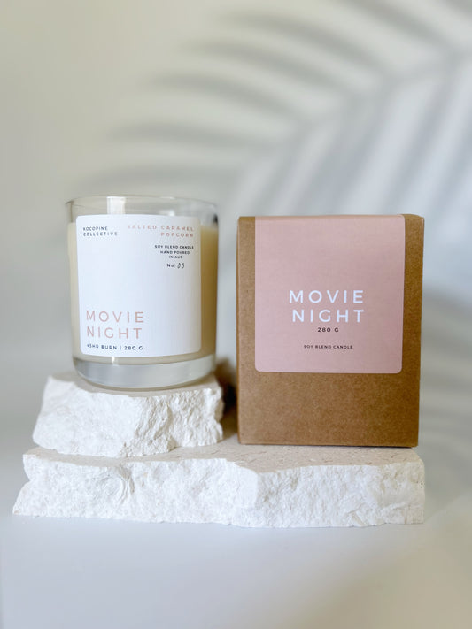 Movie Night | Salted Caramel Popcorn