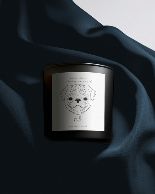 In Loving Memory (Dog) | Pet Remembrance | Soy Candle