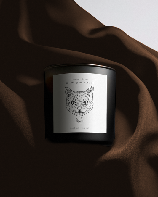 In Loving Memory (Cat) | Pet Remembrance | Soy Candle