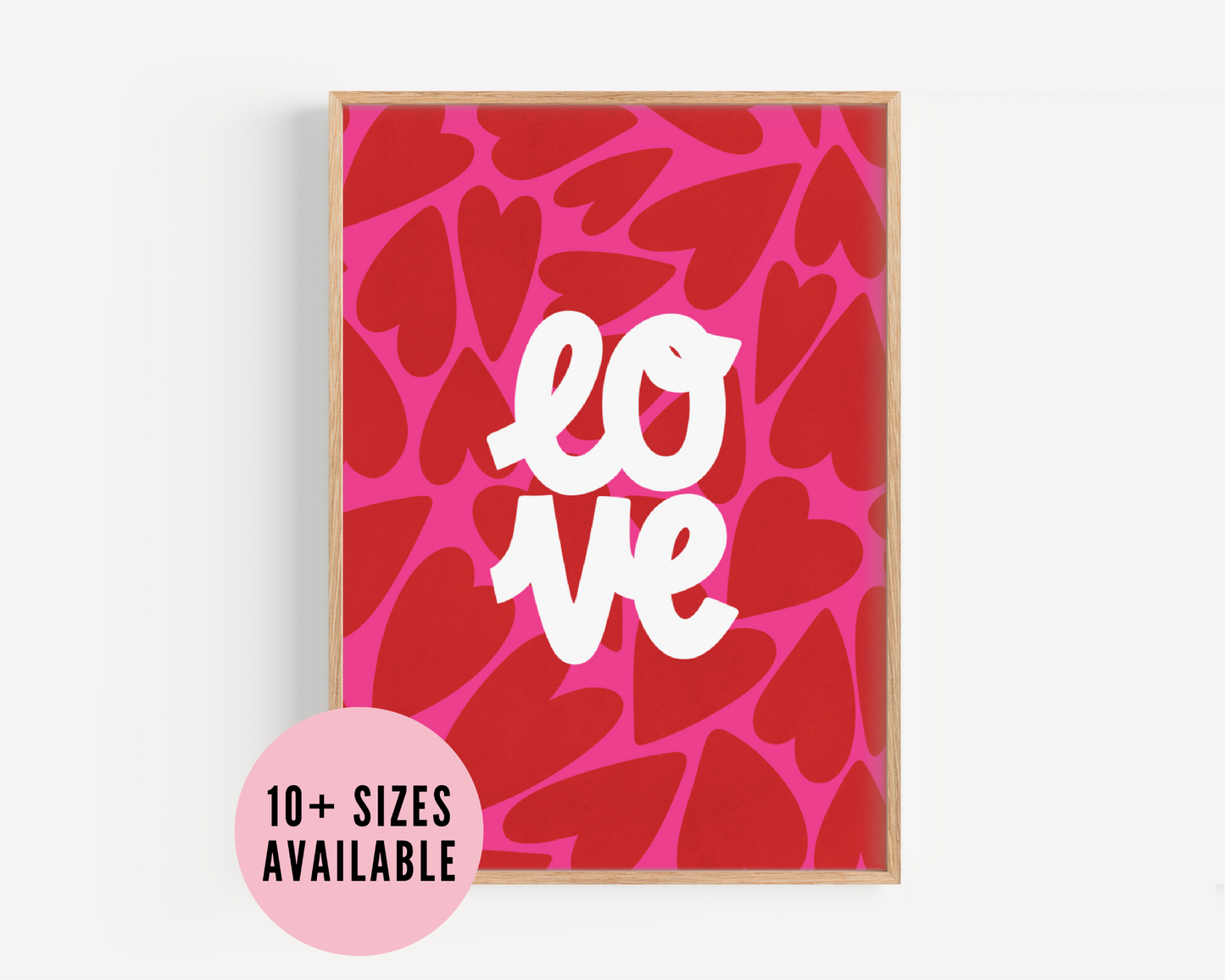 Love Hearts - Wall Art